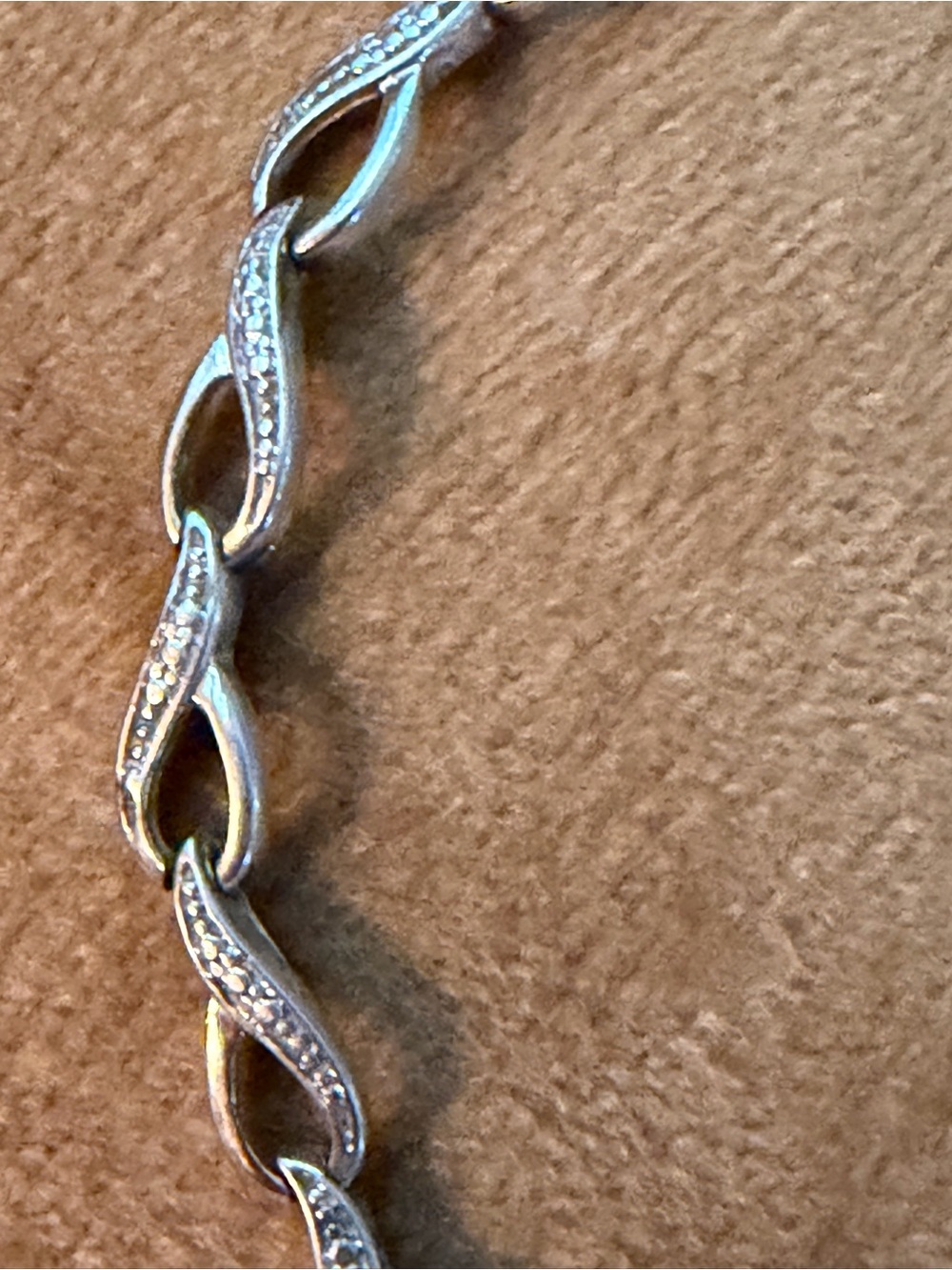 Sterling Silver bracelet, 7.5”